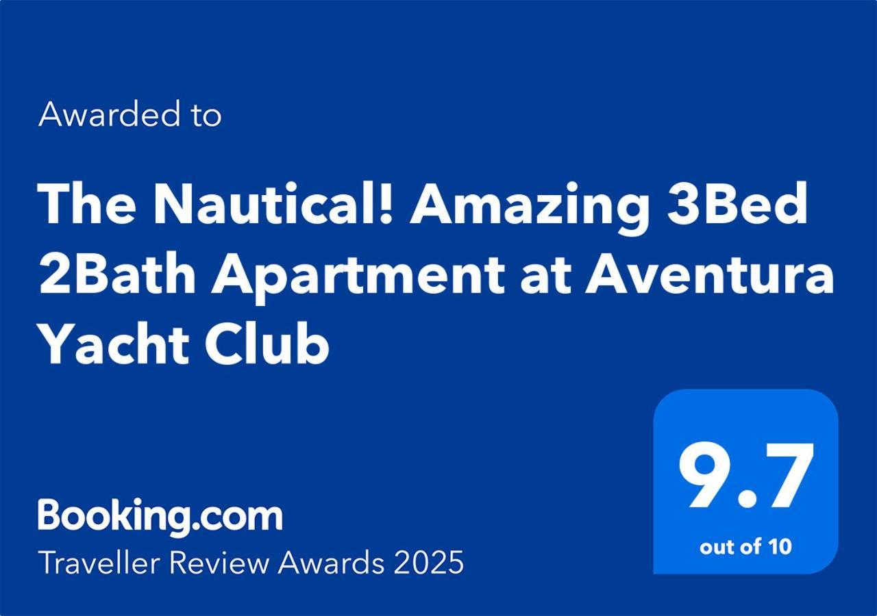 The Nautical! Amazing 3Bed 2Bath Apartment At Aventura Yacht Club Exterior foto